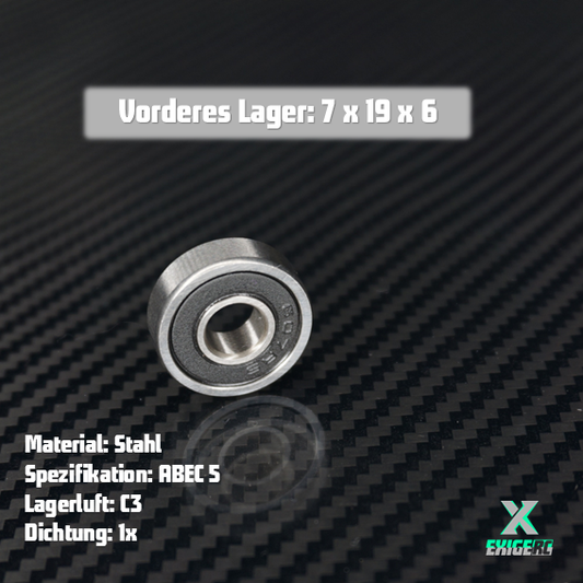 Ninja vorderes Lager 7x19x6