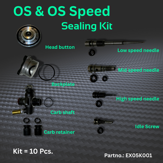 Sealing Kit - OS .21 Engines