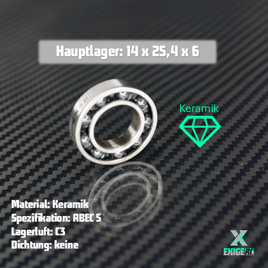 OS Max & OS Speed Hauptlager 14x25,4x6